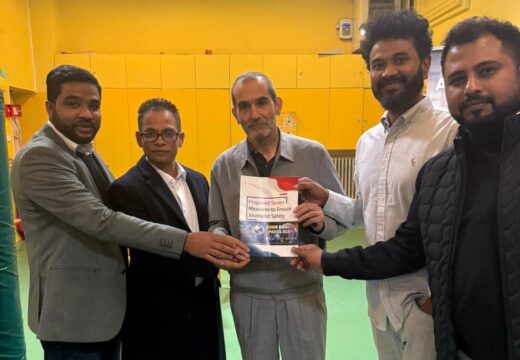 ফরাসি এমপি পুরিয়া আমির শাহি’র সাথে মতবিনিময়