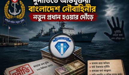 দুর্নীতিতে অভিযুক্তরা বাংলাদেশ নৌবাহিনীর নতুন প্রধান হওয়ার দৌঁড়ে