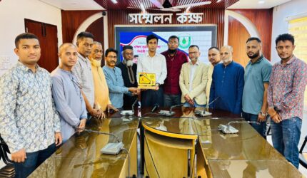 বিদায়ী ইউএনও-কে সংবর্ধনা দিল দক্ষিণ সুরমা প্রেসক্লাব